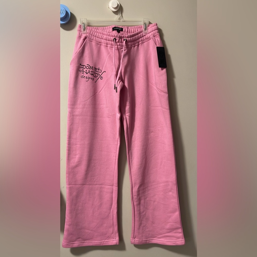 Ed Hardy - Pink Sweatpants